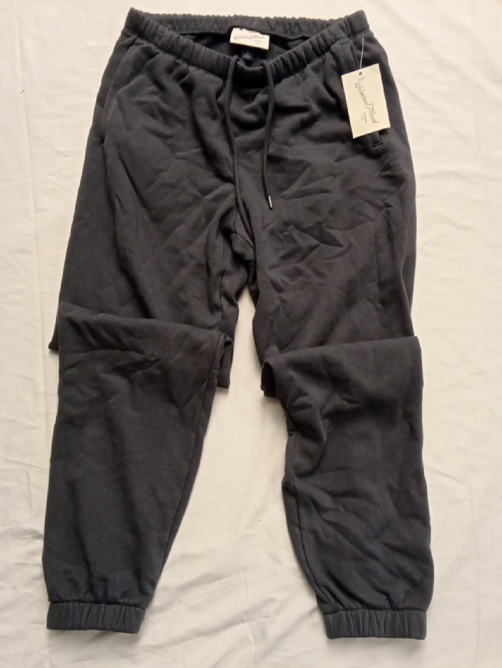 Universal Thread Dark Charcoal Drawstring Waist Joggers